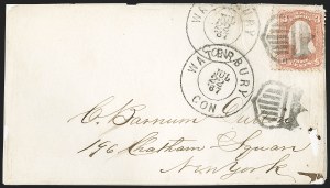 Sale 1185, Lot 36, 1861-66 Issue