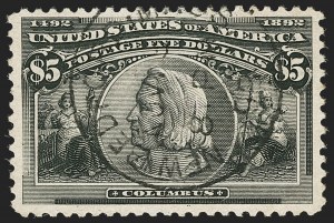 Sale 1185, Lot 73, Columbian Issue, 1894-98 Bureau Issue