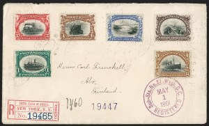 Sale 1185, Lot 76, Pan-American Issue, 20th Century Issues including Non-Inverted Jenny