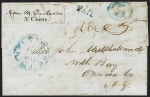 Sale 1187, Lot 1, Postmasters' Provisionals