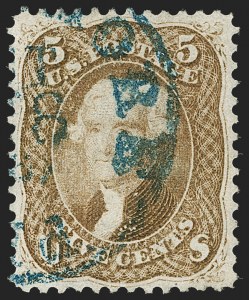 Sale 1187, Lot 129, 1861-66 Issue (Scott 56-78)