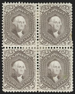 Sale 1187, Lot 144, 1861-66 Issue (Scott 56-78)
