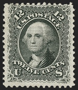 Sale 1187, Lot 155, 1867-68 Grilled Issue (Scott 79-101)