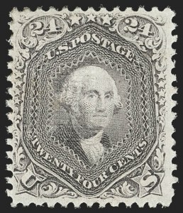 Sale 1187, Lot 164, 1867-68 Grilled Issue (Scott 79-101)
