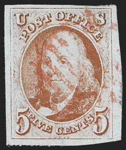Sale 1187, Lot 17, 1847 Issue (Scott 1-2)