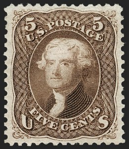 Sale 1187, Lot 176, 1867-68 Grilled Issue (Scott 79-101)