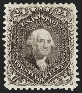 Sale 1187, Lot 183, 1867-68 Grilled Issue (Scott 79-101)