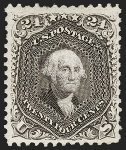 Sale 1187, Lot 184, 1867-68 Grilled Issue (Scott 79-101)