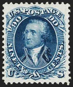 Sale 1187, Lot 187, 1867-68 Grilled Issue (Scott 79-101)