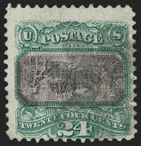 Sale 1187, Lot 212, 1869 Pictorial Issue Inverts (Scott 119b-120b)