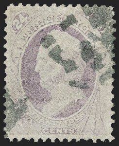 Sale 1187, Lot 234, 1870-71 National Bank Note Co. Grilled Issue (Scott 134-144)