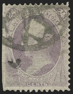Sale 1187, Lot 235, 1870-71 National Bank Note Co. Grilled Issue (Scott 134-144)