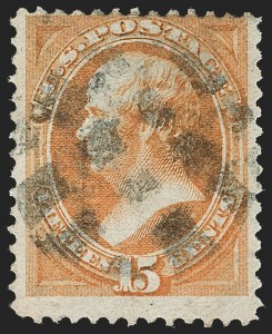 Sale 1187, Lot 243, 1870-71 National Bank Note Co. Grilled Issue (Scott 134-144)