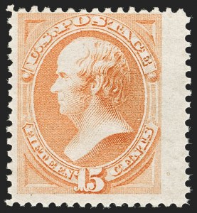 Sale 1187, Lot 259, 1873 Continental Bank Note Co. Issue (Scott 156-166)