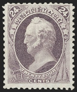 Sale 1187, Lot 276, 1875 Continental Bank Note Co. Hard Paper Special Printing (Scott 167-177)