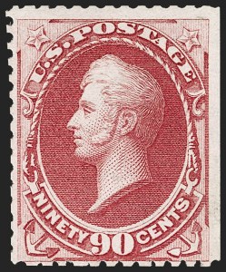 Sale 1187, Lot 281, 1875 Continental Bank Note Co. Hard Paper Special Printing (Scott 167-177)