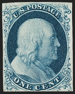 Sale 1187, Lot 30, 1851-56 Issue (Scott 5-17)