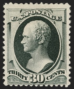 Sale 1187, Lot 308, 1880-83 American Bank Note Co. Soft Paper Special Printing (Scott 192-204, 205C)
