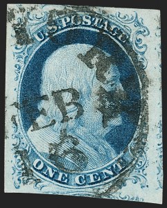 Sale Number 1187, Lot Number 32, 1851-56 Issue (Scott 5-17)