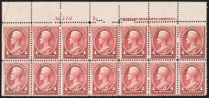 Sale 1187, Lot 330, 1887 American Bank Note Co. Issue (Scott 212-218)
