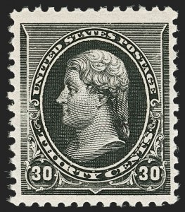 Sale 1187, Lot 352, 1890-93 Issue (Scott 219-229)