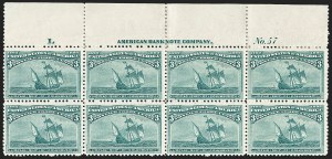 Sale 1187, Lot 358, 1893 Columbian Issue (Scott 230-245)