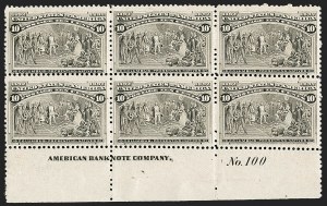 Sale 1187, Lot 368, 1893 Columbian Issue (Scott 230-245)