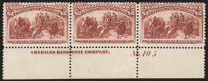 Sale 1187, Lot 378, 1893 Columbian Issue (Scott 230-245)