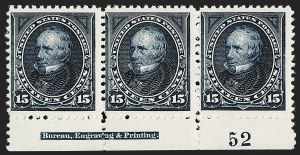 Sale 1187, Lot 391, 1894-98 Bureau Issues (Scott 246-284)
