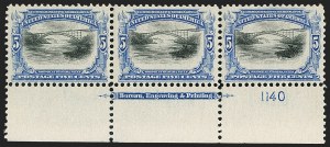 Sale 1187, Lot 443, 1901 Pan-American Issue (Scott 294-299)