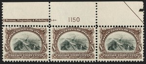Sale 1187, Lot 444, 1901 Pan-American Issue (Scott 294-299)