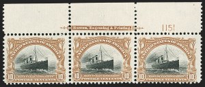 Sale 1187, Lot 445, 1901 Pan-American Issue (Scott 294-299)