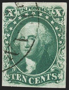 Sale 1187, Lot 47, 1851-56 Issue (Scott 5-17)