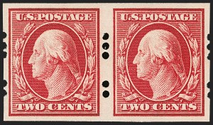 Sale 1187, Lot 476, Private Vending and Affixing Machine Perforations