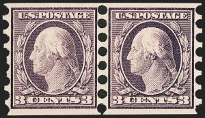 Sale 1187, Lot 484, Private Vending and Affixing Machine Perforations