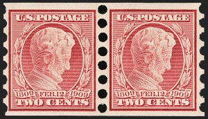 Sale 1187, Lot 485, Private Vending and Affixing Machine Perforations