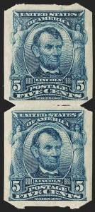 Sale 1187, Lot 495, Private Vending and Affixing Machine Perforations