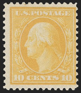 Sale 1187, Lot 534, 1909 Bluish Paper Issue (Scott 357-366)