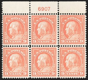 Sale 1187, Lot 573, 1912-14 Washington-Franklin Issue (Scott 405-423)