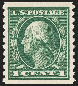 Sale 1187, Lot 589, 1913-15 Washington-Franklin Issues (Scott 424-461)