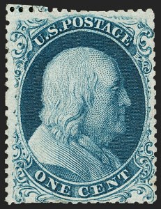 Sale 1187, Lot 60, 1857-60 Issue (Scott 18-39)