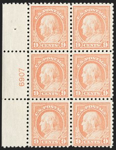 Sale 1187, Lot 605, 1916-17 Issues (Scott 462-480)