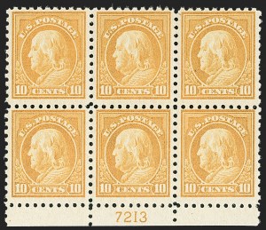 Sale 1187, Lot 606, 1916-17 Issues (Scott 462-480)