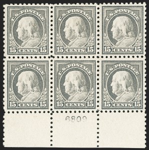 Sale 1187, Lot 607, 1916-17 Issues (Scott 462-480)