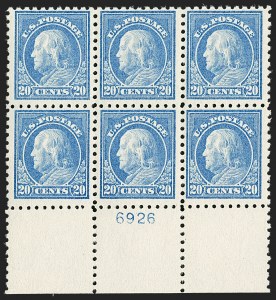 Sale 1187, Lot 609, 1916-17 Issues (Scott 462-480)