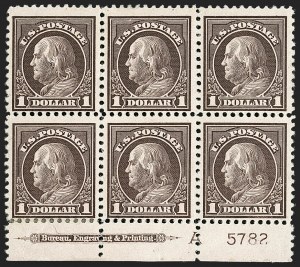 Sale 1187, Lot 637, 1917-19 Issues (Scott 481-524)
