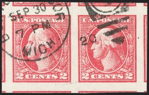Sale 1187, Lot 645, 1918-20 Offset Printing Issues (Scott 525-536)