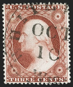 Sale 1187, Lot 78, 1857-60 Issue (Scott 18-39)