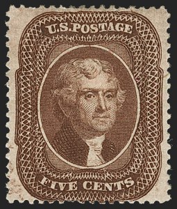 Sale 1187, Lot 85, 1857-60 Issue (Scott 18-39)