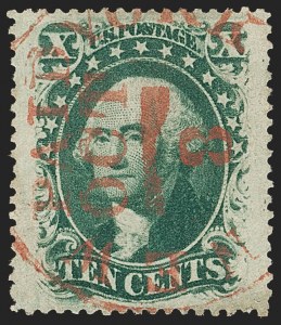 Sale 1187, Lot 89, 1857-60 Issue (Scott 18-39)